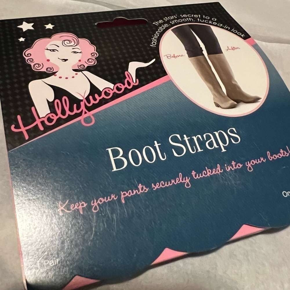 NIB Hollywood Fashion Secrets Boot Straps